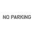 No Parking Stencil